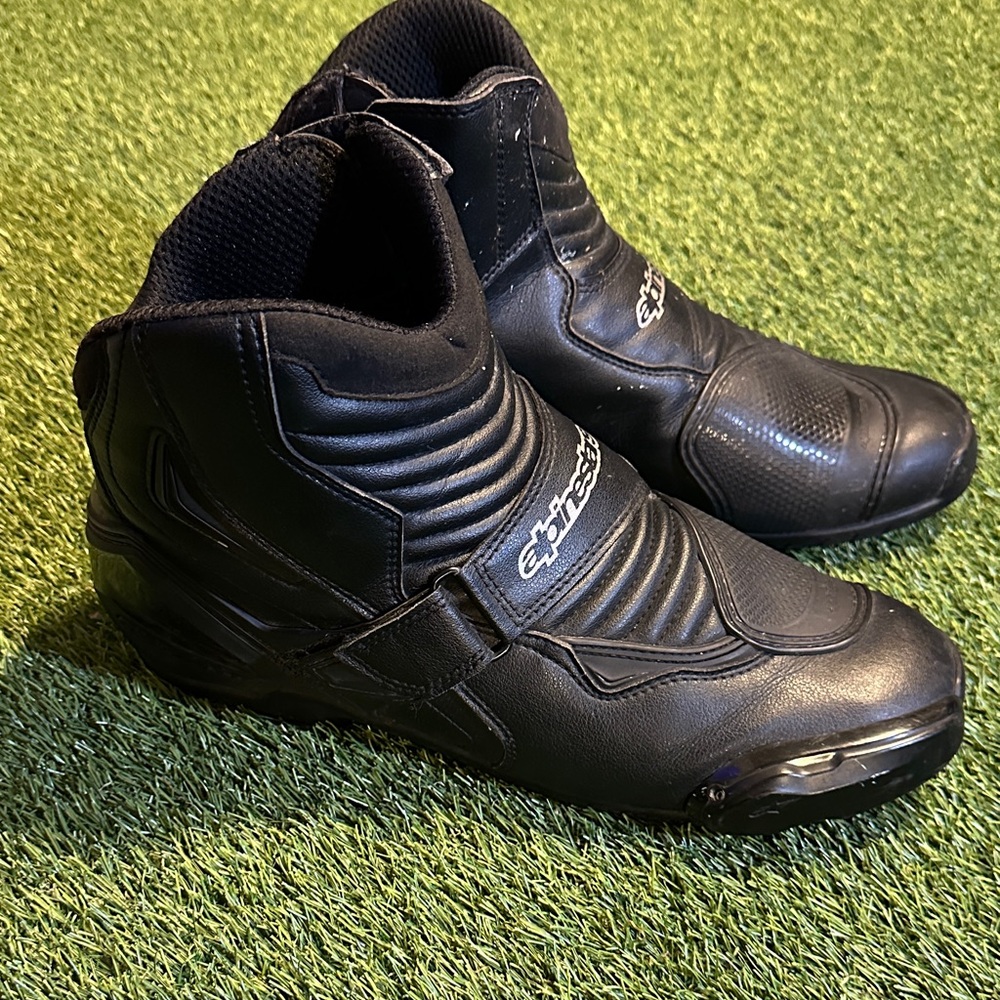 Alpinestars Smx-1 R Vented Boots Black/Black Size 12 View 2